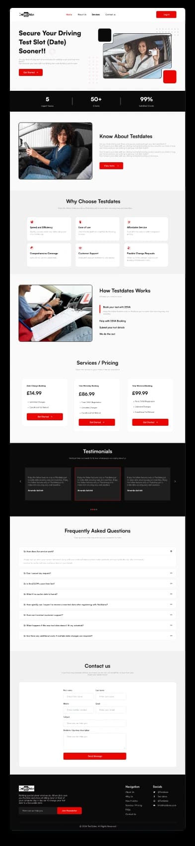 Professional Page